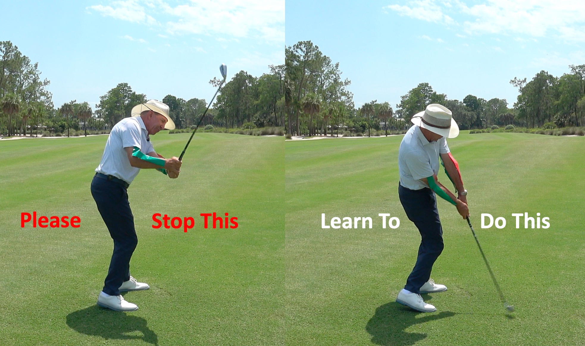 Stop Slicing Your Golf Swing